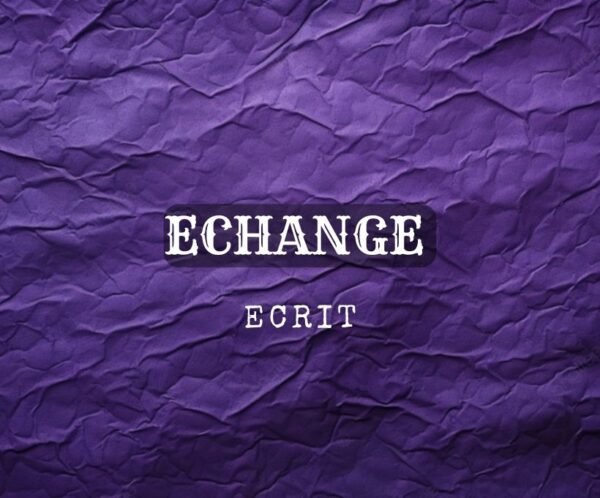 Échange Écrit Personnalisé Échange Écrit personnalisé